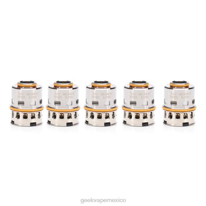 GeekVape Bobina serie m 5 unids/paquete bobina cuadrada m0.15 RLVN22 GeekVape Mexico