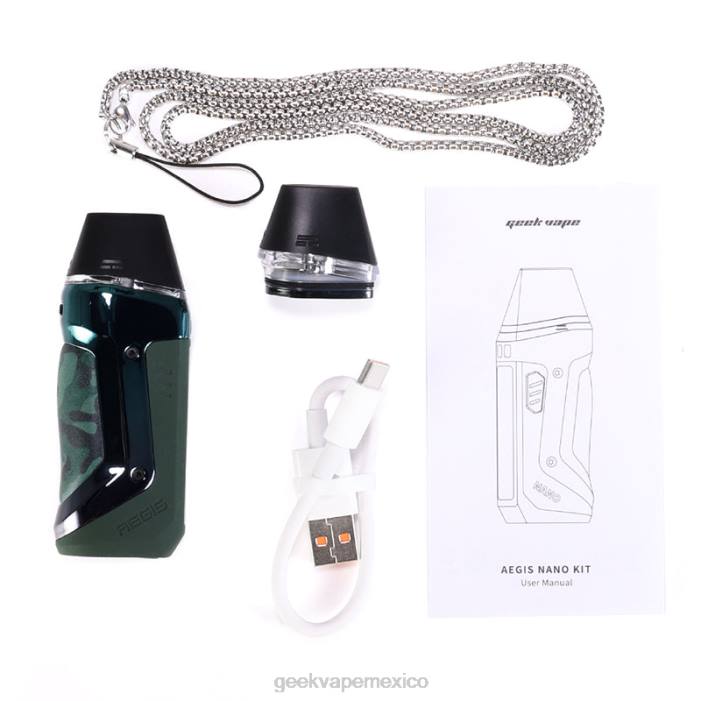 GeekVape aegis nano kit 800mah camuflaje verde RLVN126 Geek Vape Precio