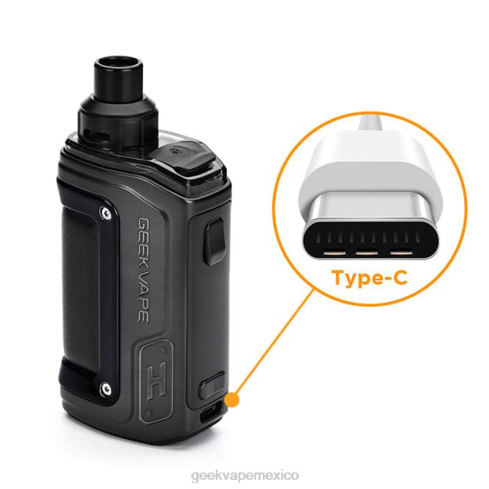 GeekVape h45 (aegis hero 2) pod mod kit edición de cristal verde cristal RLVN143 Geek Vape Mexico