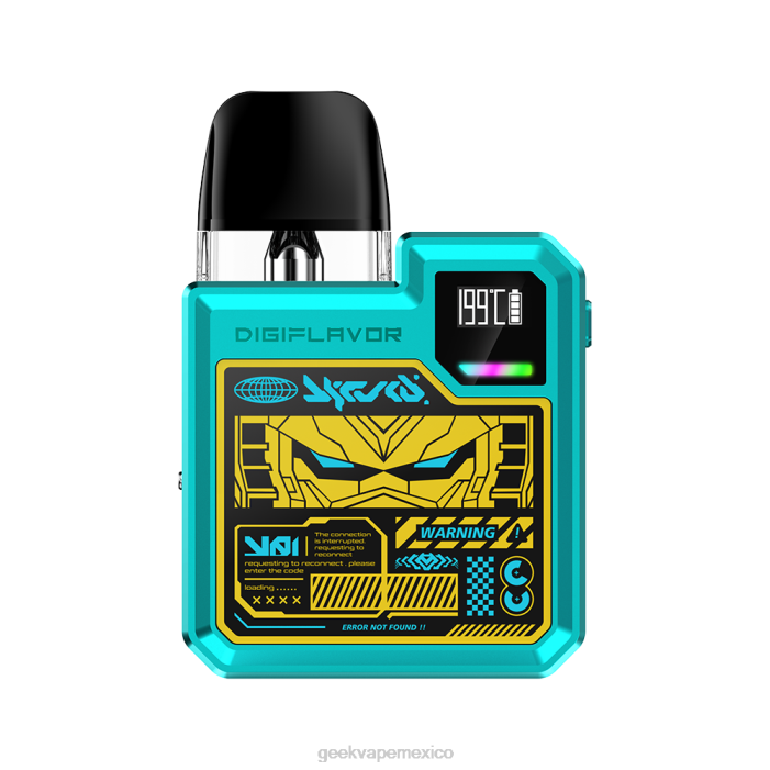 mecha azul