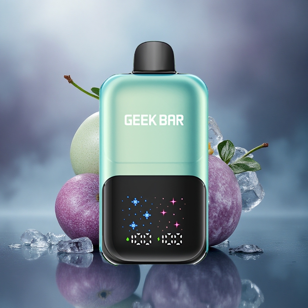 GEEK BAR 2GO 20ml 50000 Puffs Menta Helada con Pantalla Interactiva y 5% Nicotina