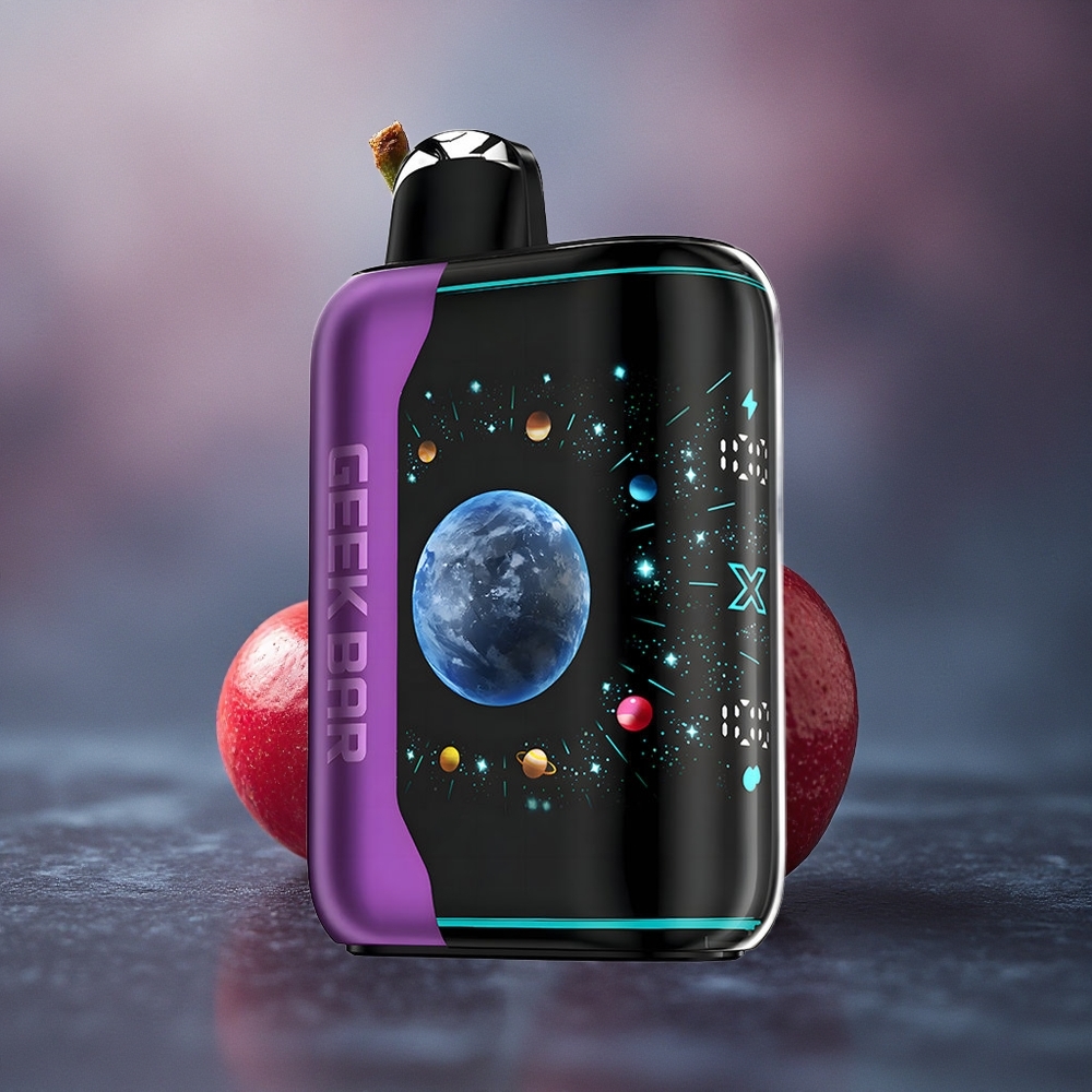 GEEK BAR Platinum Edition 25000 Puffs Cereza Lima Baya con 2% de nicotina y carga rápida USB-Type C