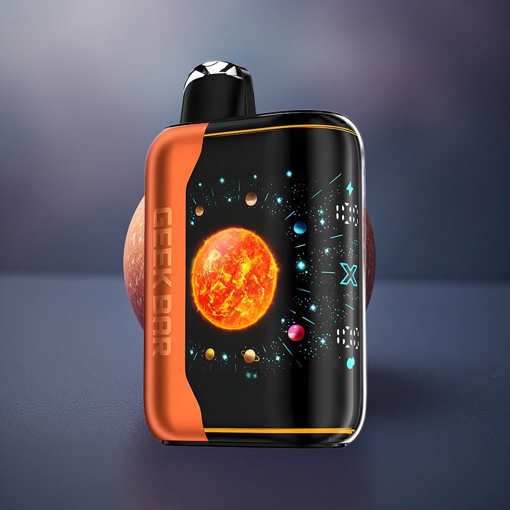 GEEK BAR Platinum Edition 25000 Puffs Puño Platino: Pantalla Curva 3D y 2% Nicotina