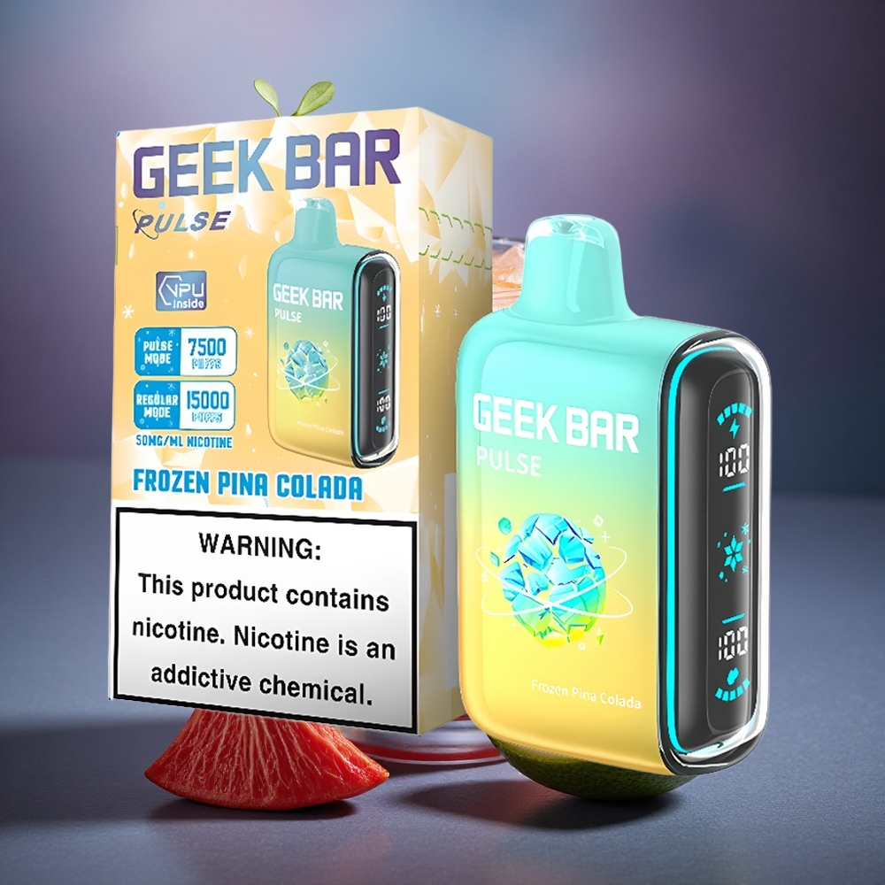 GEEK BAR Pulse 15000 Puffs Edición Helada 16ML 5% Nicotina 650mAh