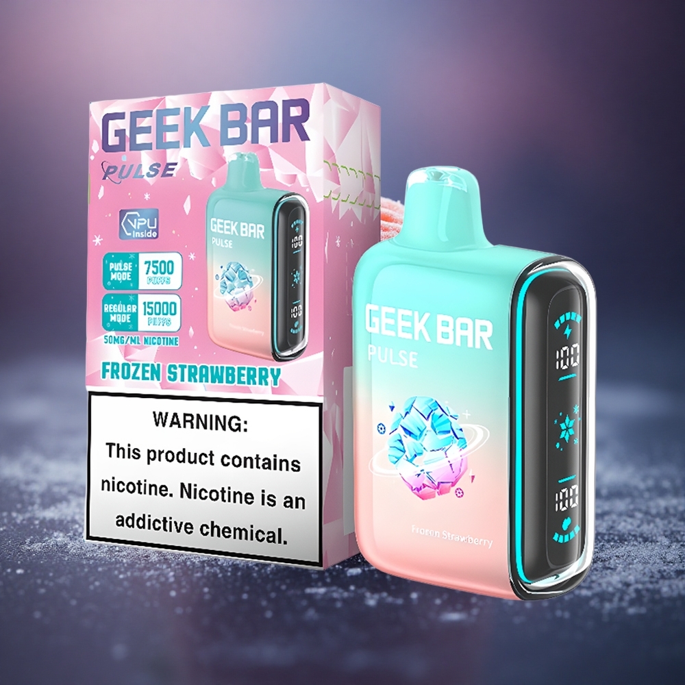 GEEK BAR Pulse 15000 Puffs Edición Helada 16ML 5% Nicotina 650mAh