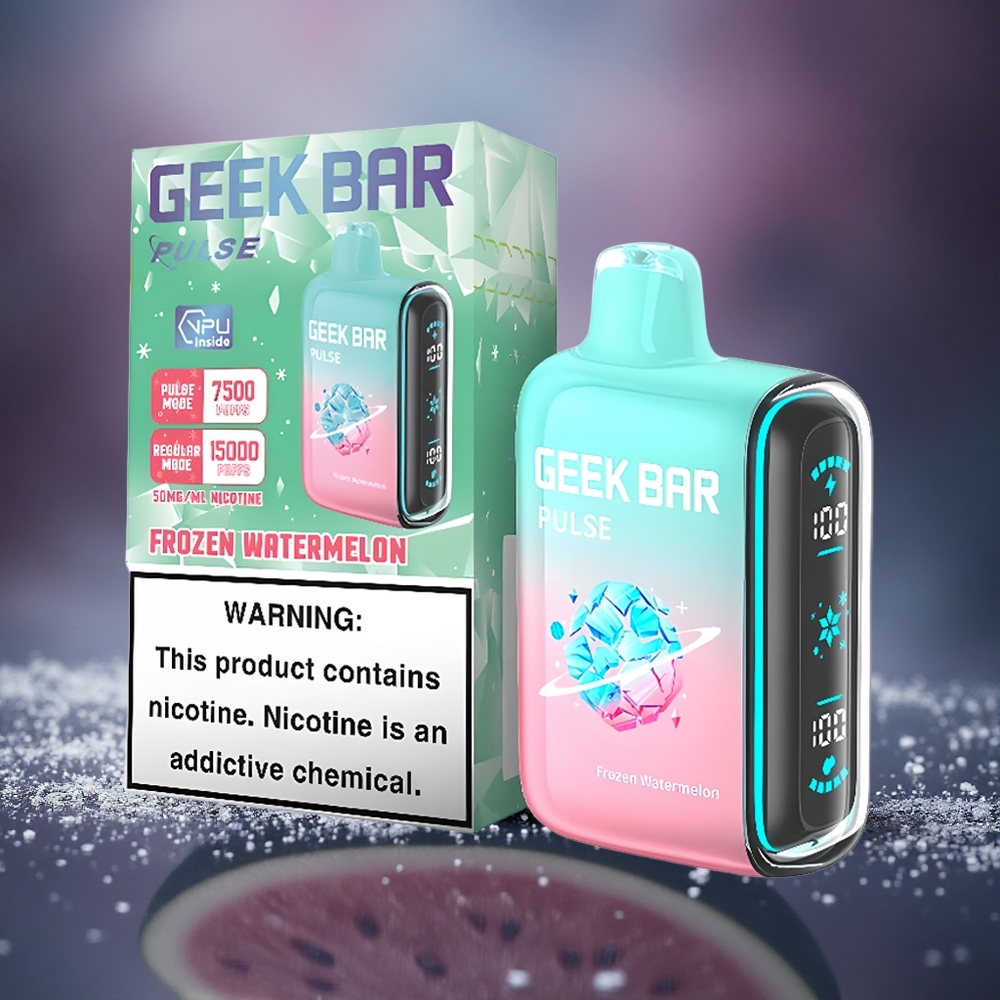 GEEK BAR Pulse 15000 Puffs Edición Helada 16ML 5% Nicotina 650mAh