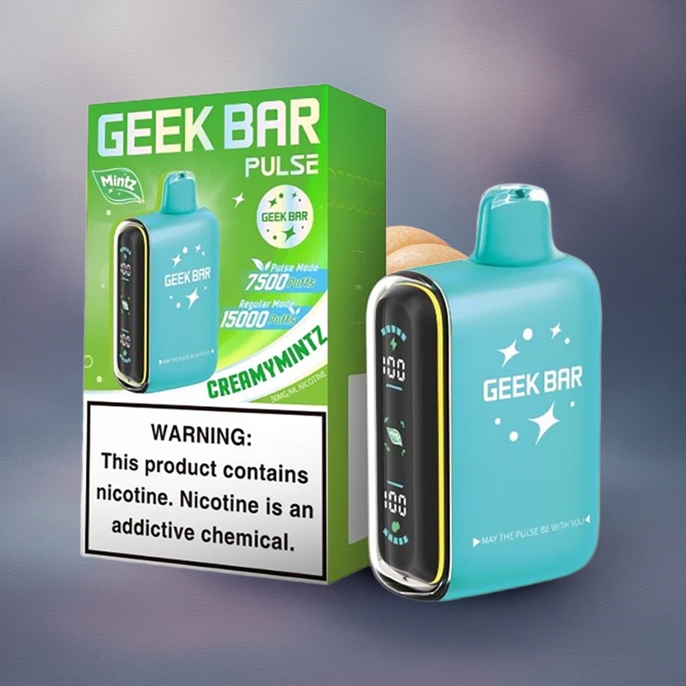 GEEK BAR Pulse 15000 Puffs Edición Mintz 16ML 5% Nicotina 650mAh