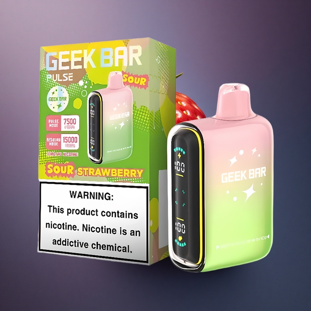 GEEK BAR Pulse 15000 Puffs Geek Bar Edición Ácida 16ML Nicotina 5% 650mAh
