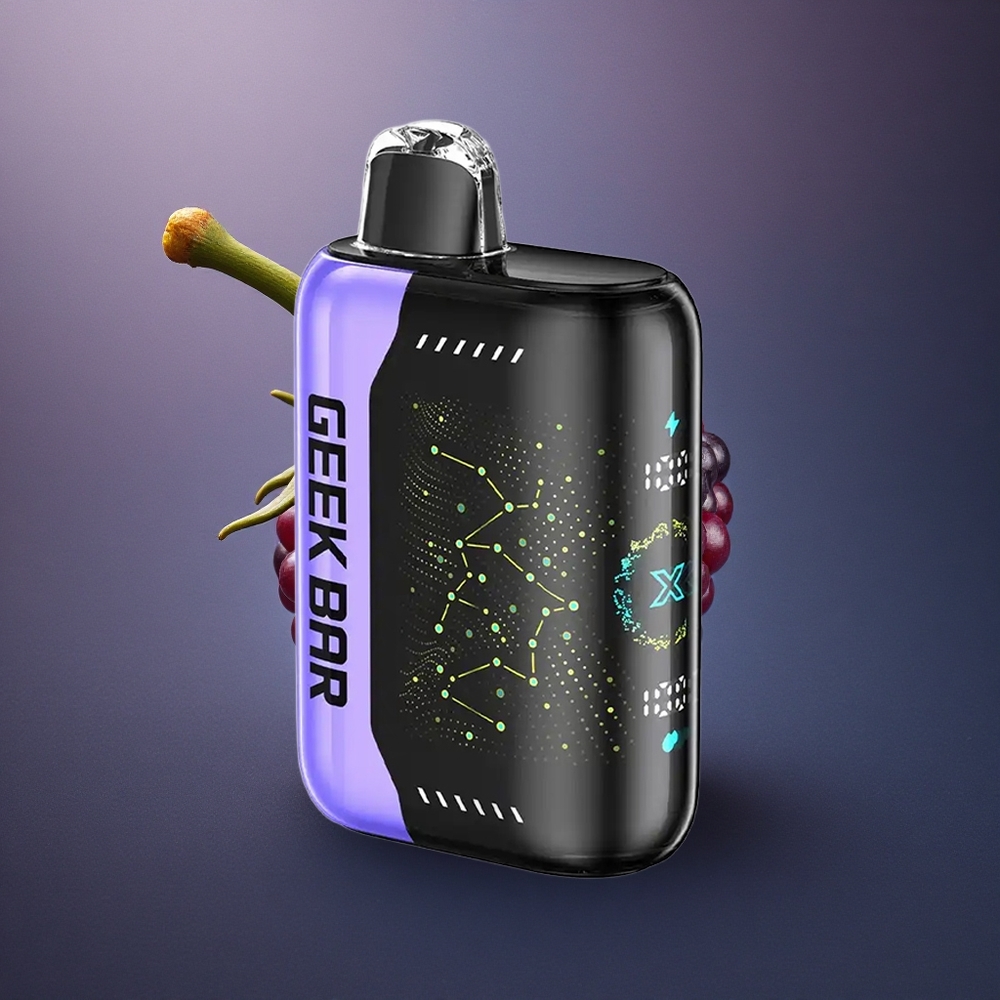 GEEK BAR Pulse X 25000 Puffs Caladas con 18mL de Líquido y Pantalla Curva 3D