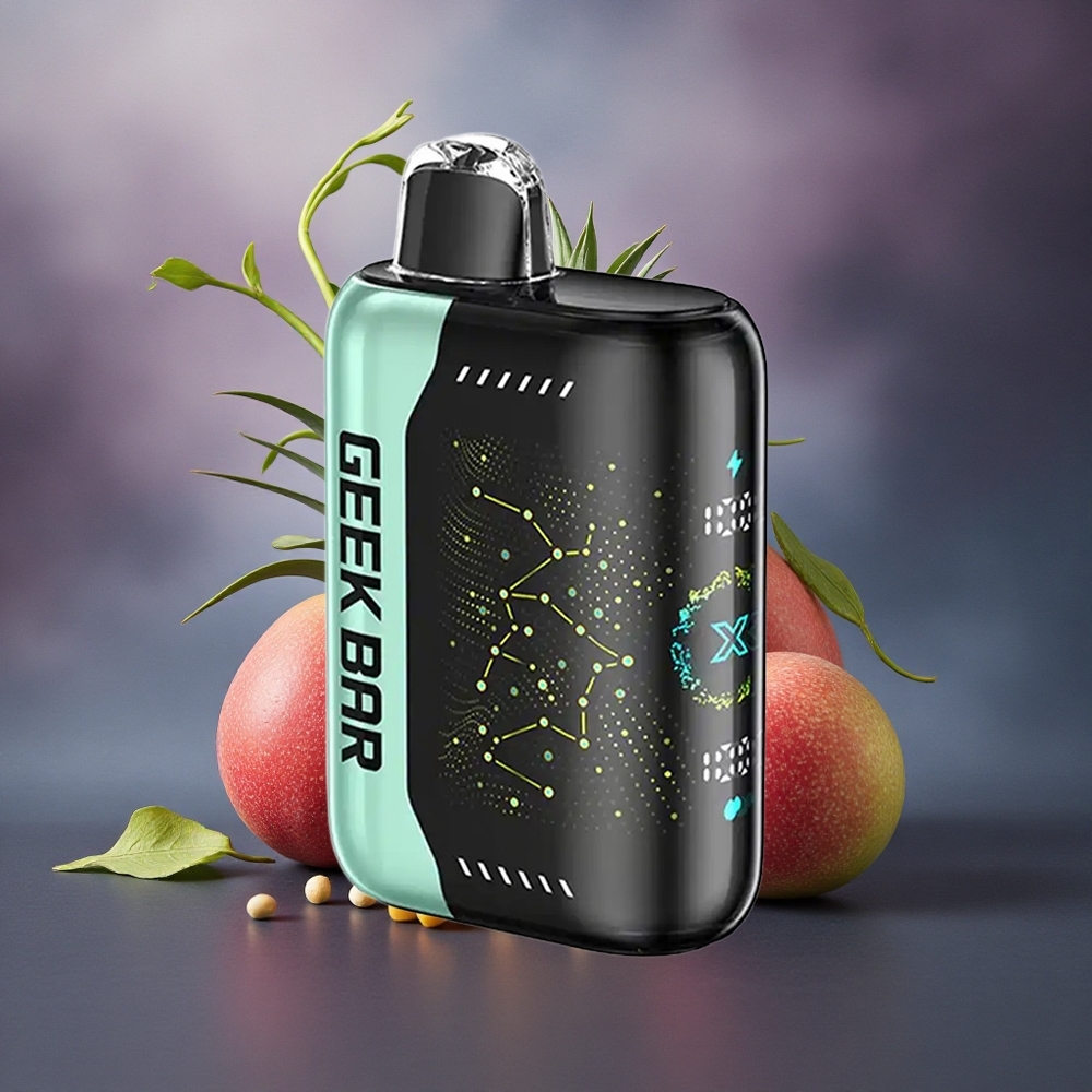 GEEK BAR Pulse X 25000 Puffs Caladas con 18mL de Líquido y Pantalla Curva 3D