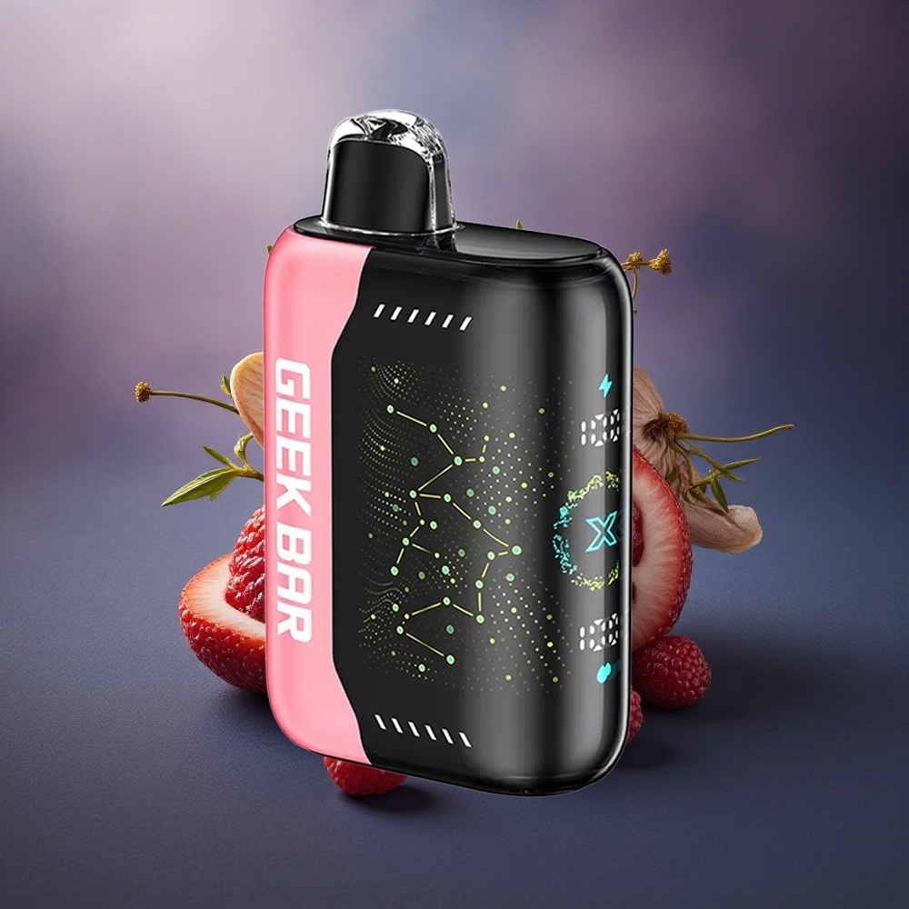 GEEK BAR Pulse X 25000 Puffs Caladas con 18mL de Líquido y Pantalla Curva 3D
