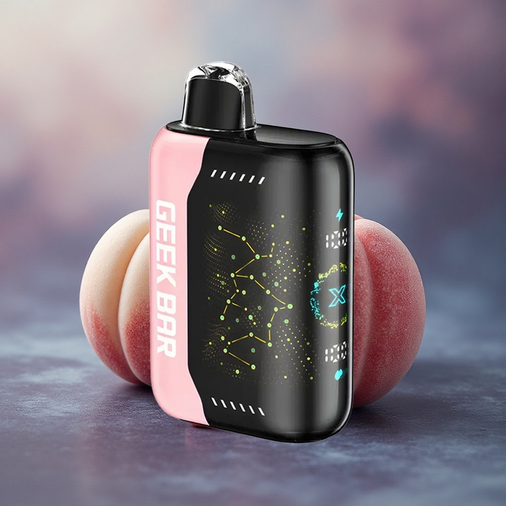 GEEK BAR Pulse X 25000 Puffs Caladas con 18mL de Líquido y Pantalla Curva 3D
