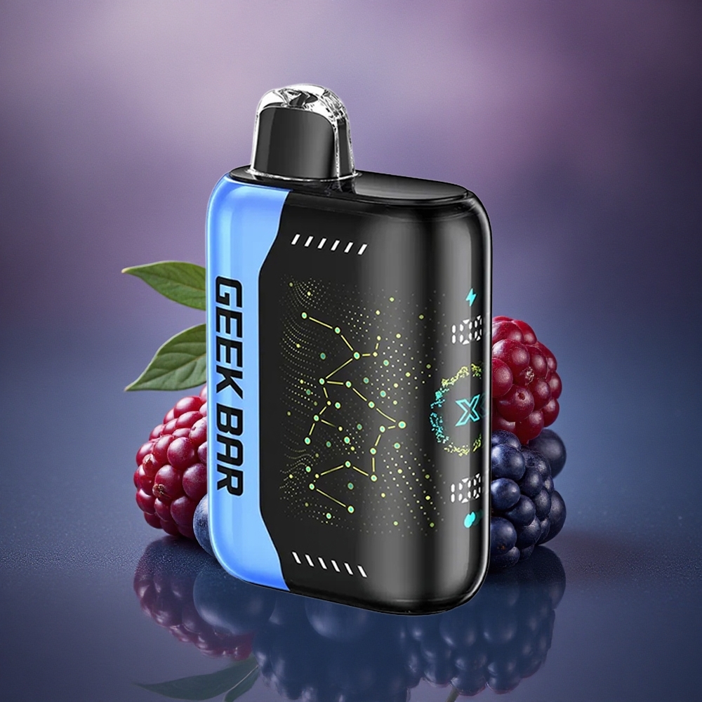 GEEK BAR Pulse X 25000 Puffs Caladas con 18mL de Líquido y Pantalla Curva 3D