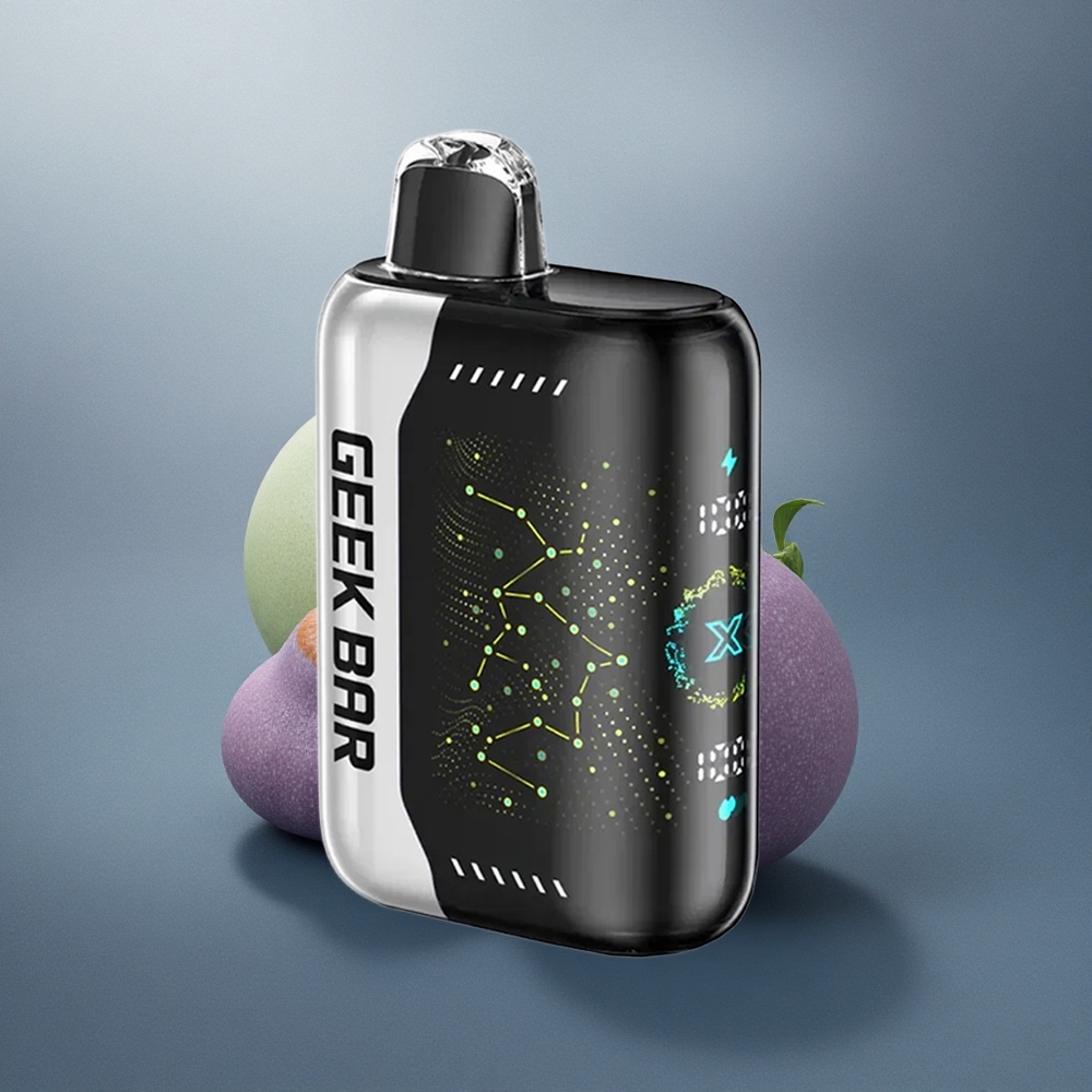 GEEK BAR Pulse X 25000 Puffs Caladas con 18mL de Líquido y Pantalla Curva 3D