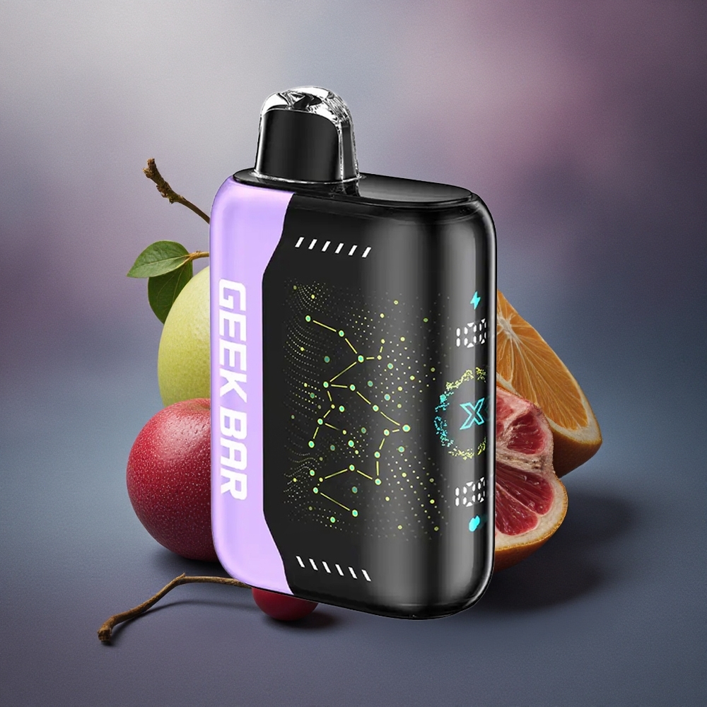 GEEK BAR Pulse X 25000 Puffs Caladas con 18mL de Líquido y Pantalla Curva 3D