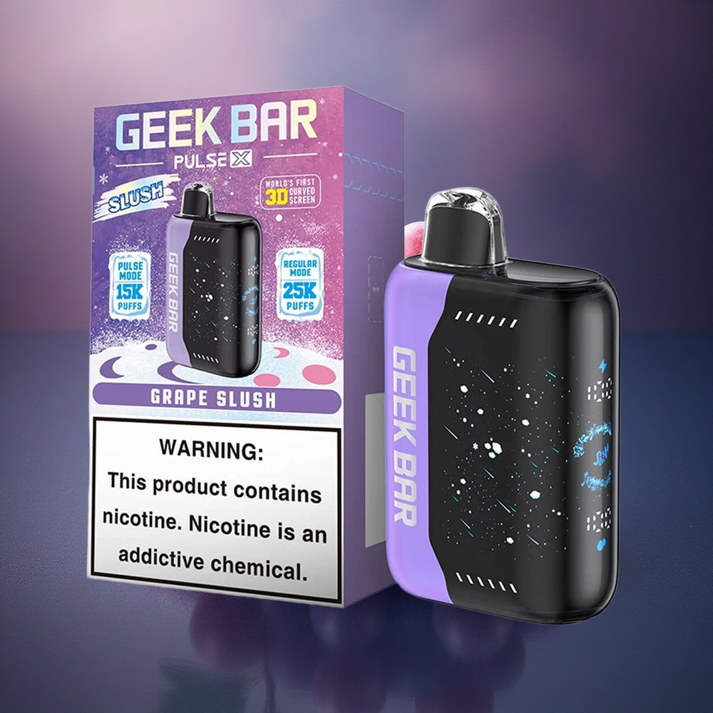 GEEK BAR Pulse X 25000 Puffs Edición Granizado - 18mL Líquido - Nicotina 0-5%