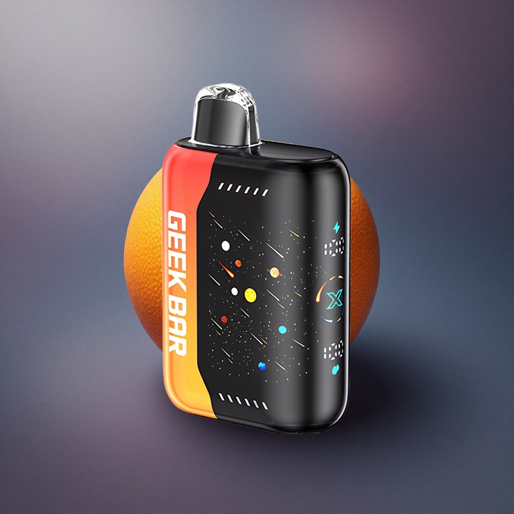 GEEK BAR Pulse X 42K Puffs Meteor Edition Dragón Naranja con Dual Mesh Coil, 5% Nicotina y 820mAh GEEK BAR Pulse X 42K Puffs Meteor Edition Dragón Naranja con Dual Mesh Coil, 5% Nicotina y 820mAh