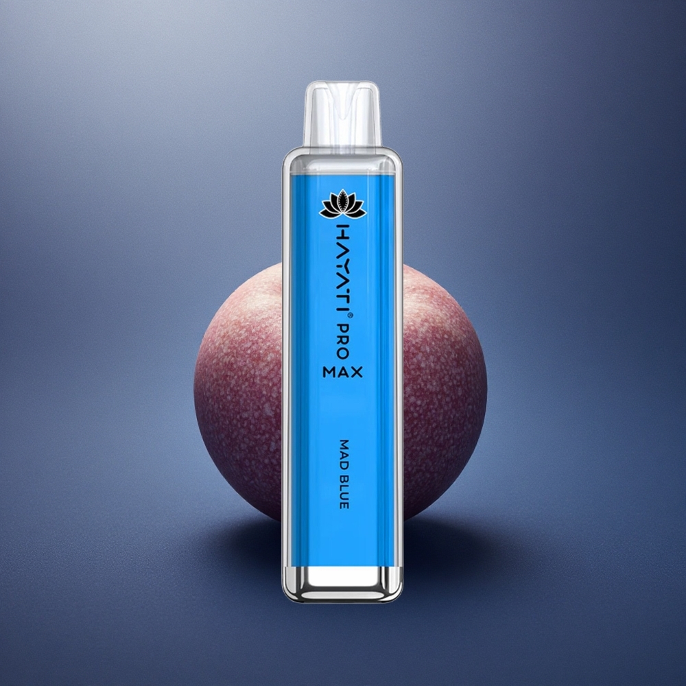 Hayati Pro Max 4000 Puffs Azul Loco Rechargeable 1400mAh 5% Nicotina Hayati Pro Max 4000 Puffs Azul Loco Rechargeable 1400mAh 5% Nicotina