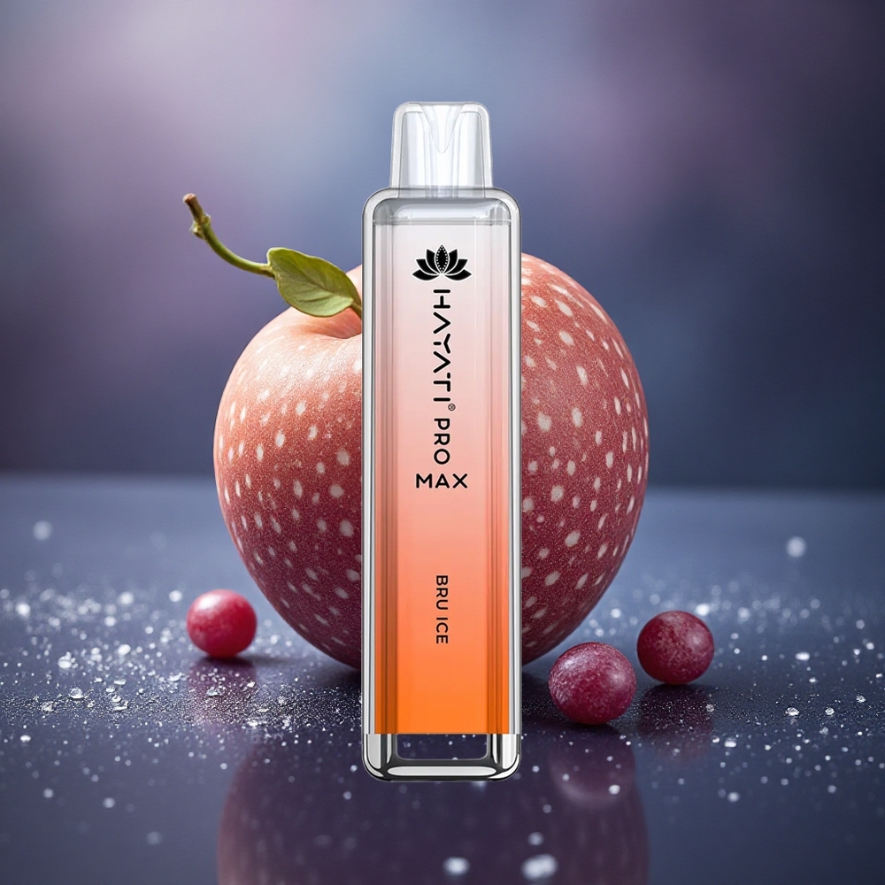 Hayati Pro Max 4000 Puffs Bru Ice 1400mAh Recargable 2ml Hayati Pro Max 4000 Puffs Bru Ice 1400mAh Recargable 2ml