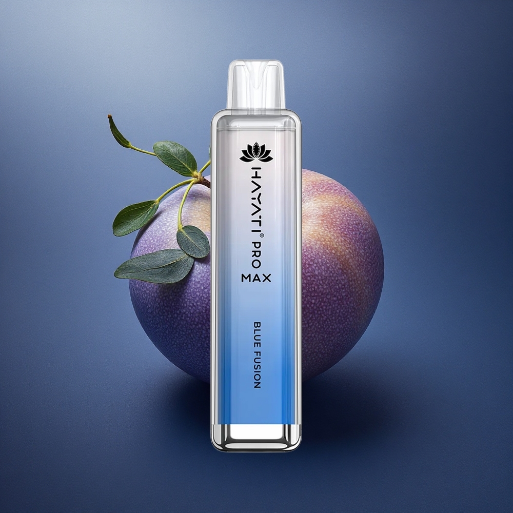 Hayati Pro Max 4000 Puffs Fusión Azul Doble Bobina 1.1 Ohm 1400mAh