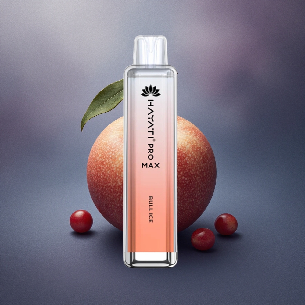 Hayati Pro Max 4000 Puffs Hielo Toro Doble Bobina 1.1 Ohm 1400mAh