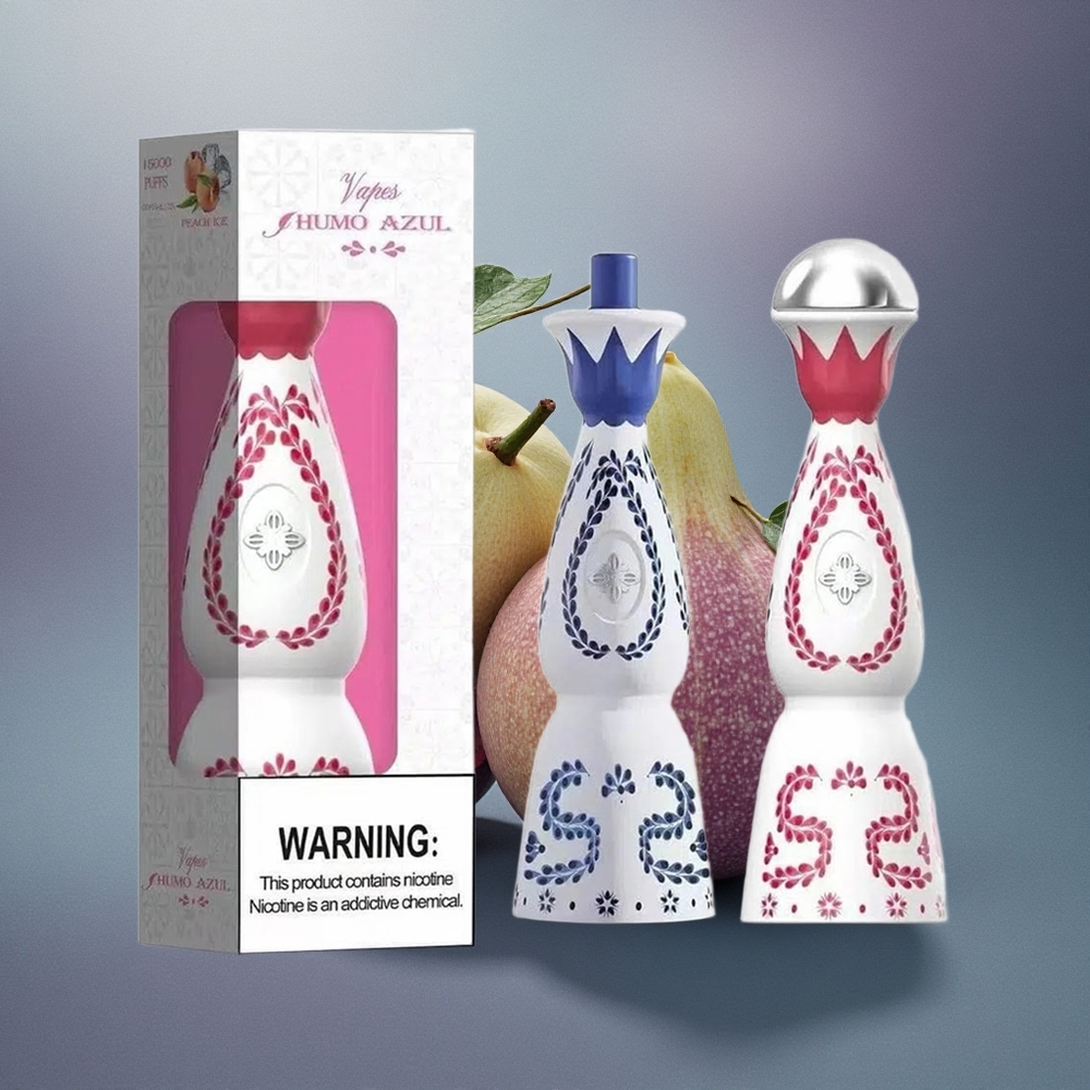 Humo Azul 15000 Puffs Menta de Miami 20mL 5% Nicotina 500mAh