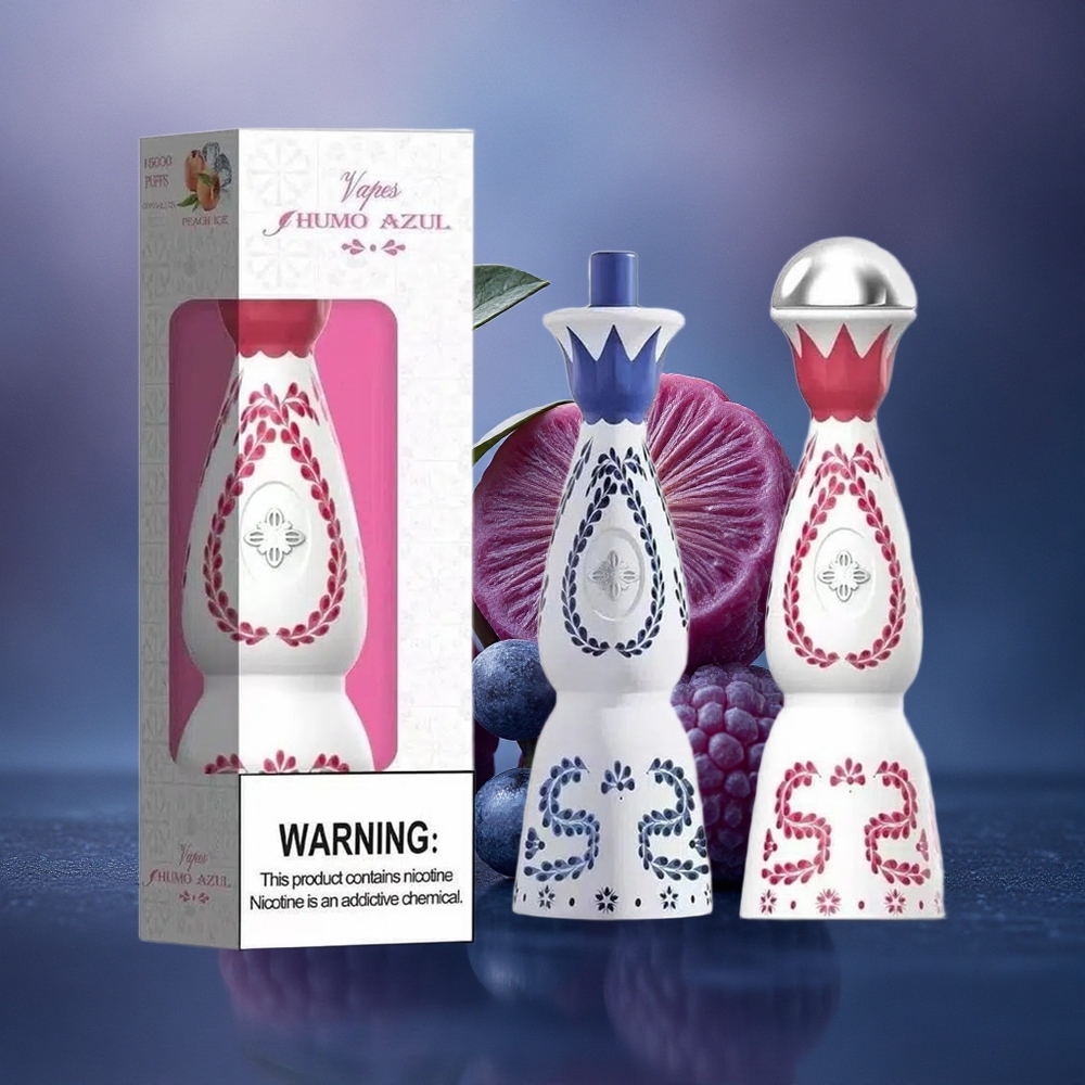 Humo Azul 15000 Puffs Oso Azul Frambuesa 5% Nicotina 500mAh