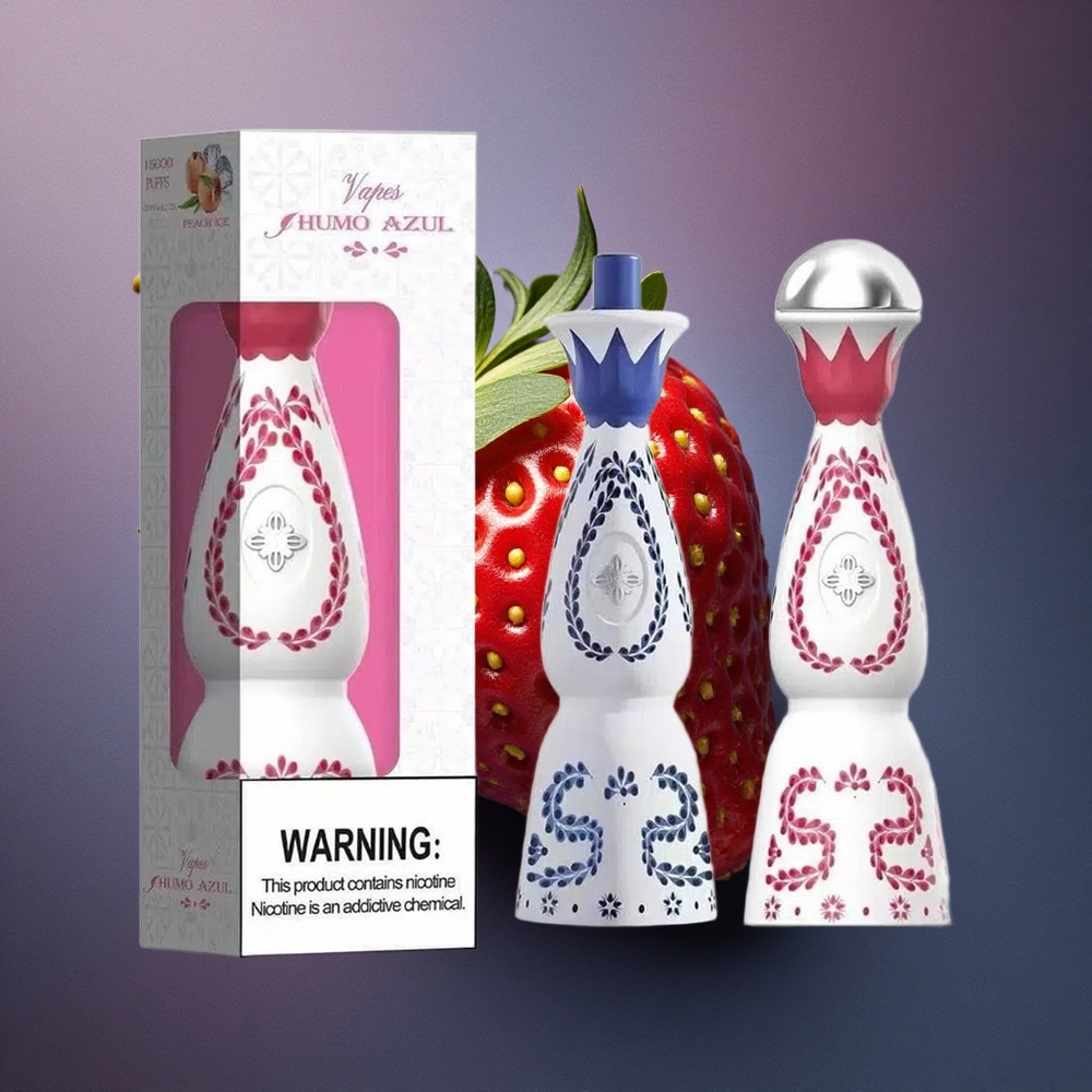 Humo Azul 15000 Puffs Oso de Fresa con 5% Nicotina y 500mAh