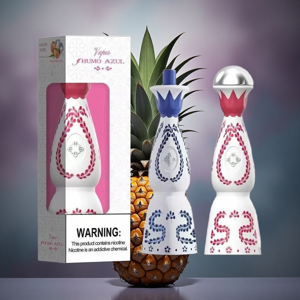 Humo Azul 15000 Puffs Piña Tropical con 5% de nicotina y 500mAh