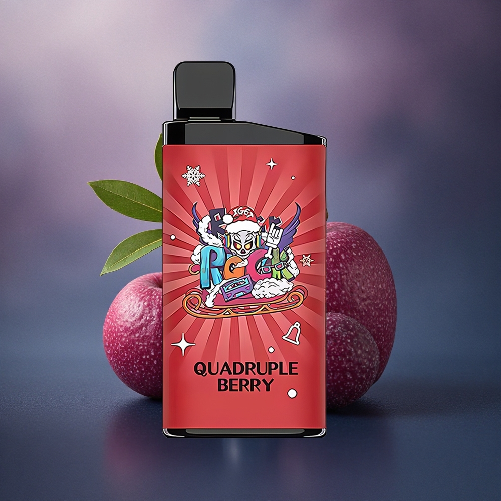 IGET Bar 3500 Puffs Baya Cuádruple con Batería de 1400 mAh