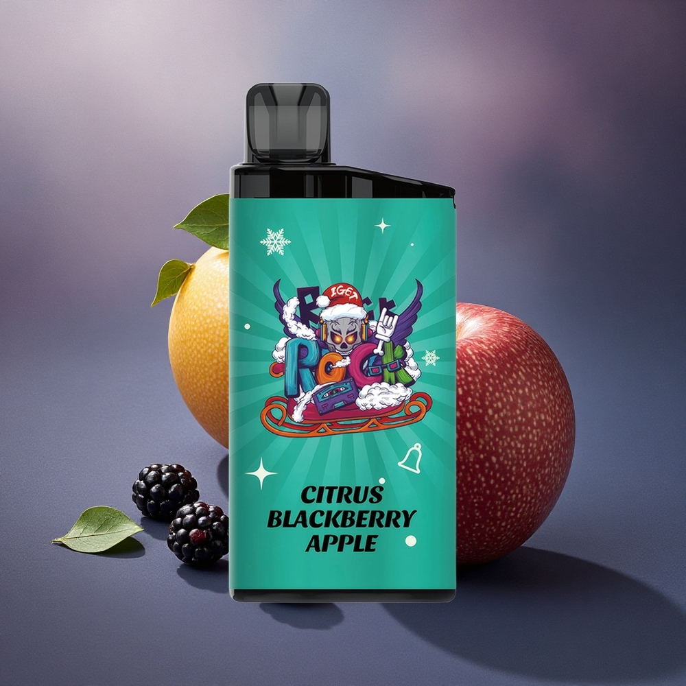 IGET Bar 3500 Puffs Cítricos Mora Manzana 1400 mAh 1.2 Ohm