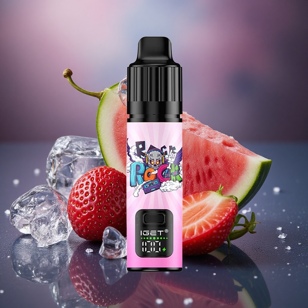 IGET BAR PLUS S3 POD 10000 Puffs Fresa Sandía Hielo con 5% Nicotina y 950 mAh
