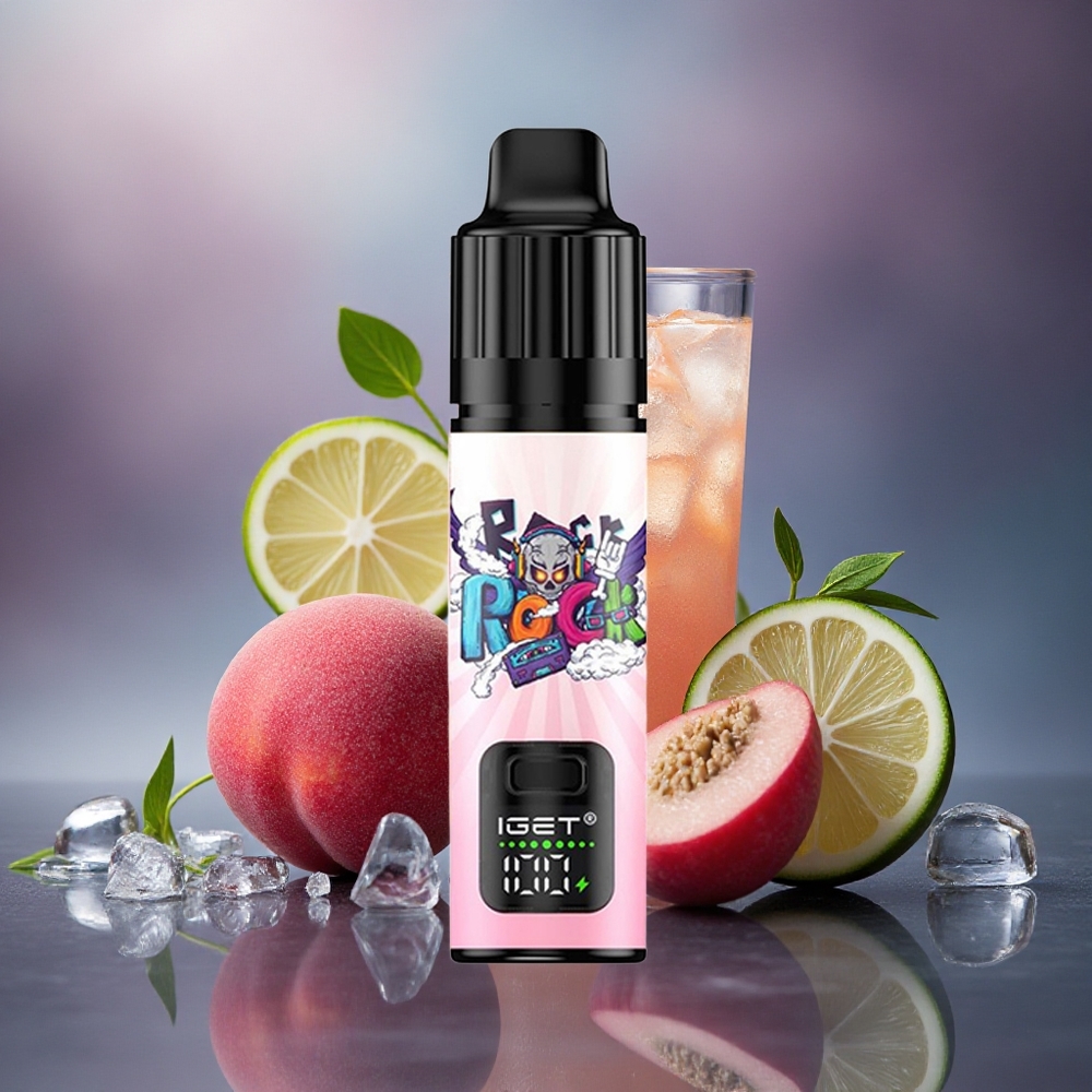 IGET BAR PLUS S3 POD 10000 Puffs Melocotón Lichi Lima Hielo con 5% de Nicotina y 950 mAh